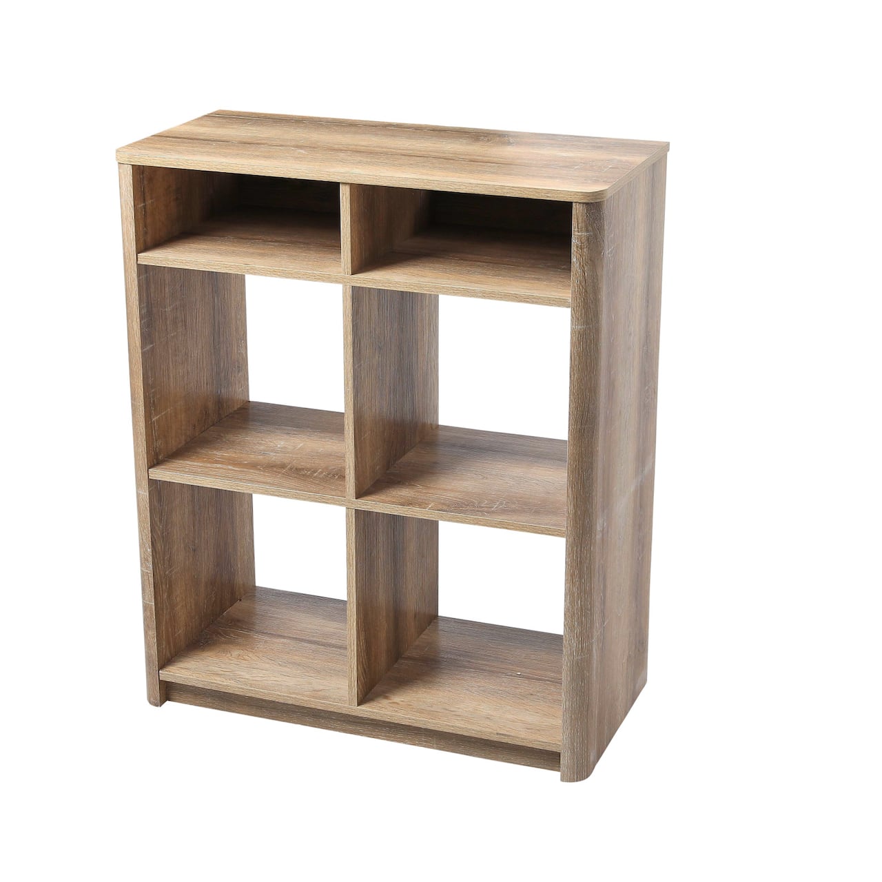 Hello Honey® Coastal Oak Console Table with Storage